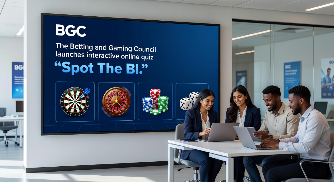 Mock comparison of licensed versus black market gambling websites from the BGC quiz