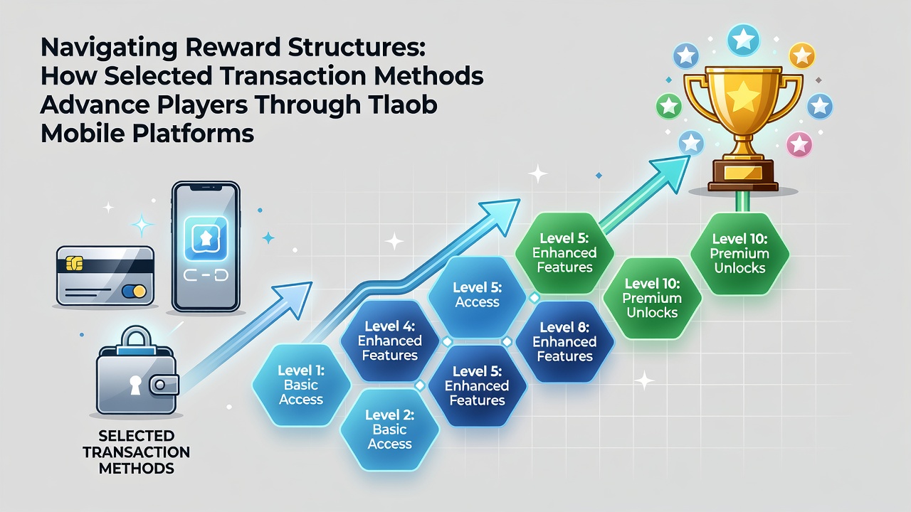 Infographic detailing payment method impacts on mobile casino loyalty tiers and reward accumulation