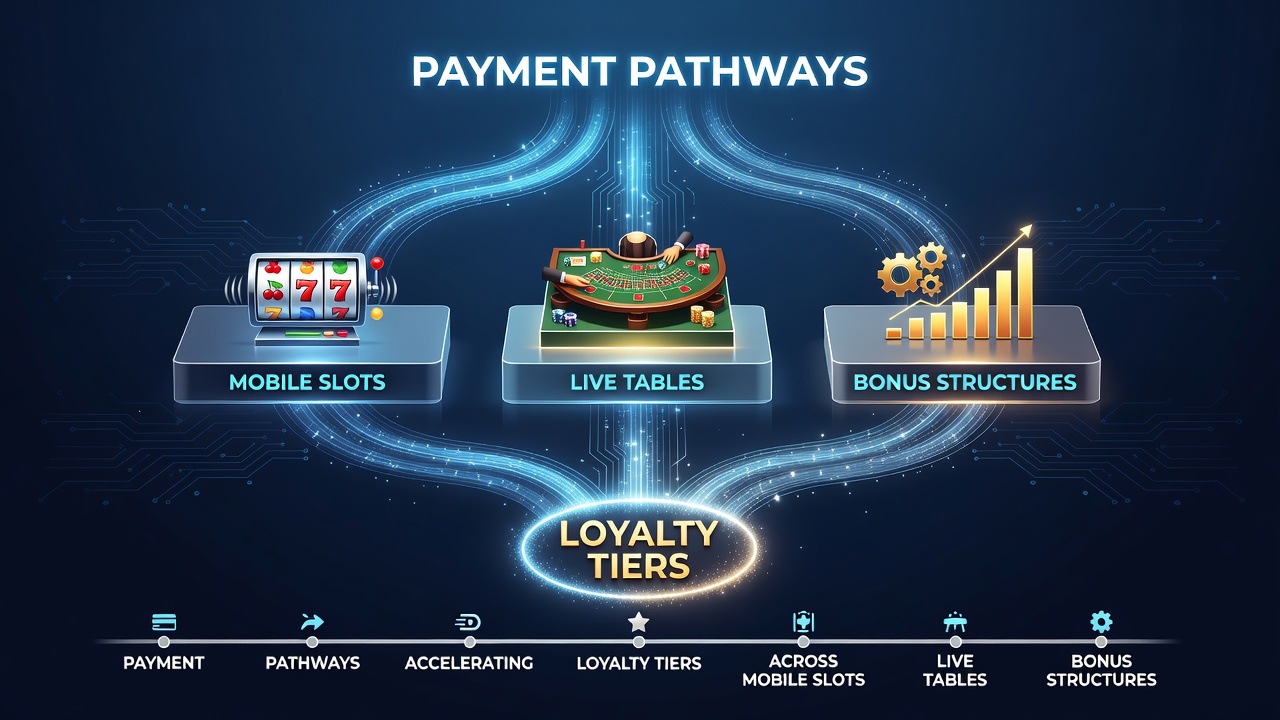 Live dealer table screen with loyalty progress overlay and instant deposit confirmation