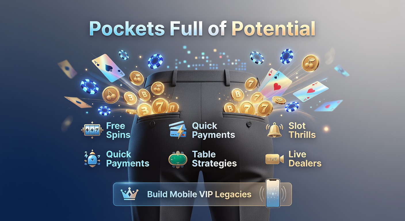 Vibrant mobile casino interface showing spinning slots, live dealer tables, and VIP reward badges glowing on a smartphone screen